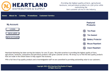 Tablet Screenshot of heartland-marketing.com
